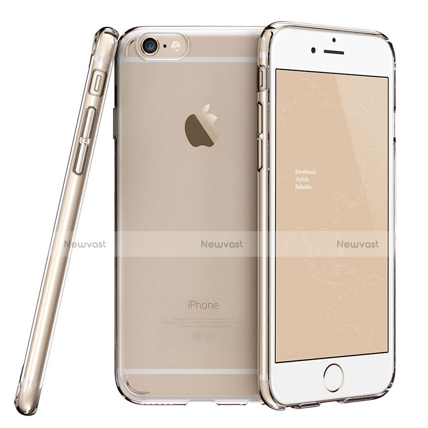 Transparent Crystal Hard Rigid Case Cover C01 for Apple iPhone 6 Clear