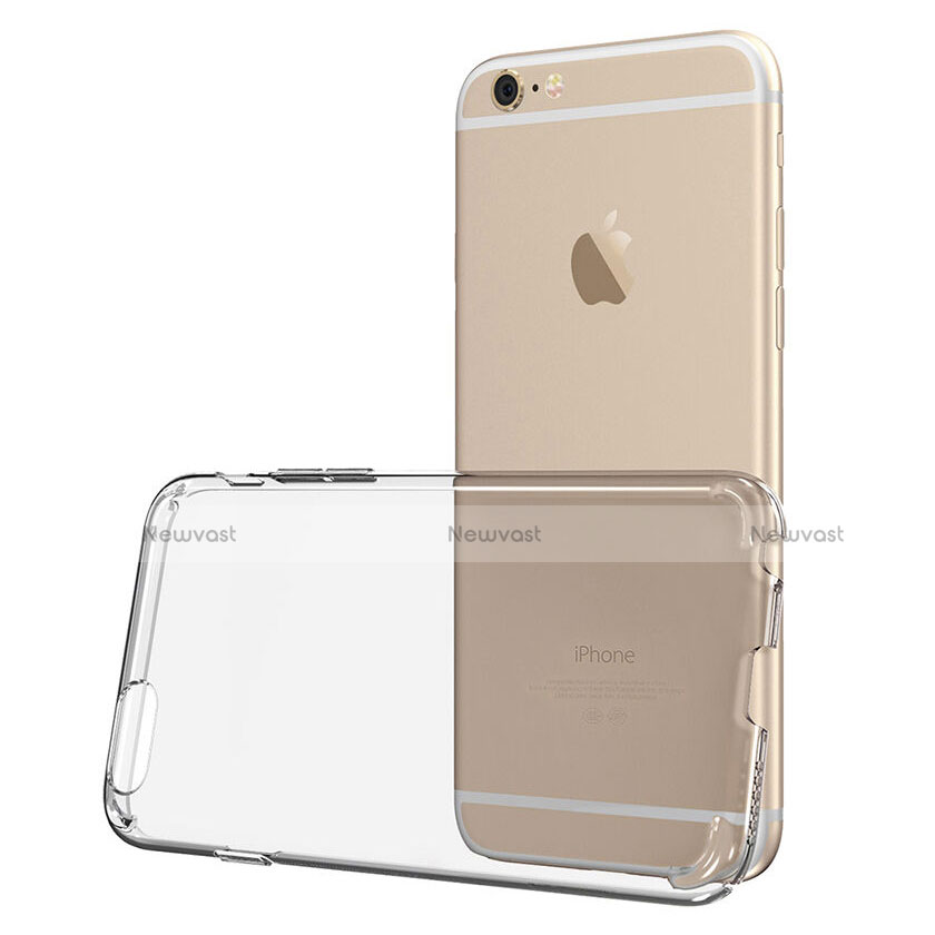 Transparent Crystal Hard Rigid Case Cover C01 for Apple iPhone 6 Clear