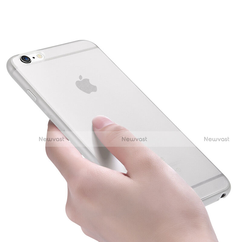 Transparent Crystal Hard Rigid Case Cover C01 for Apple iPhone 6S Plus Clear
