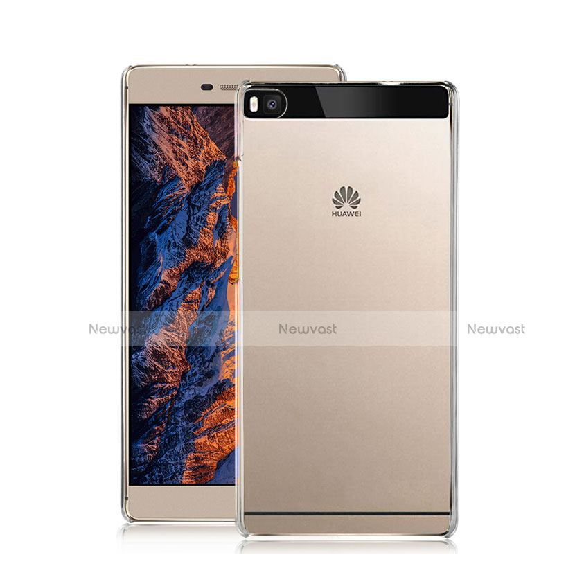 Transparent Crystal Hard Rigid Case Cover C01 for Huawei P8 Clear