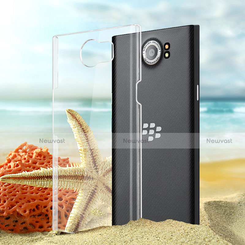 Transparent Crystal Hard Rigid Case Cover for Blackberry Priv Clear