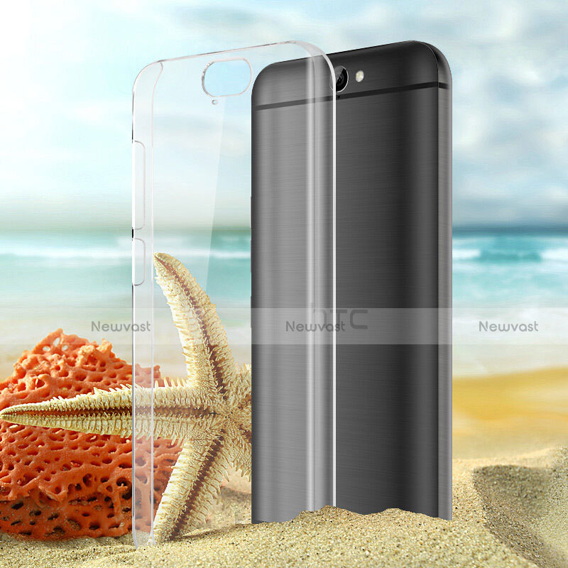 Transparent Crystal Hard Rigid Case Cover for HTC One A9 Clear