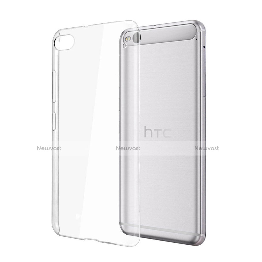 Transparent Crystal Hard Rigid Case Cover for HTC One X9 Clear