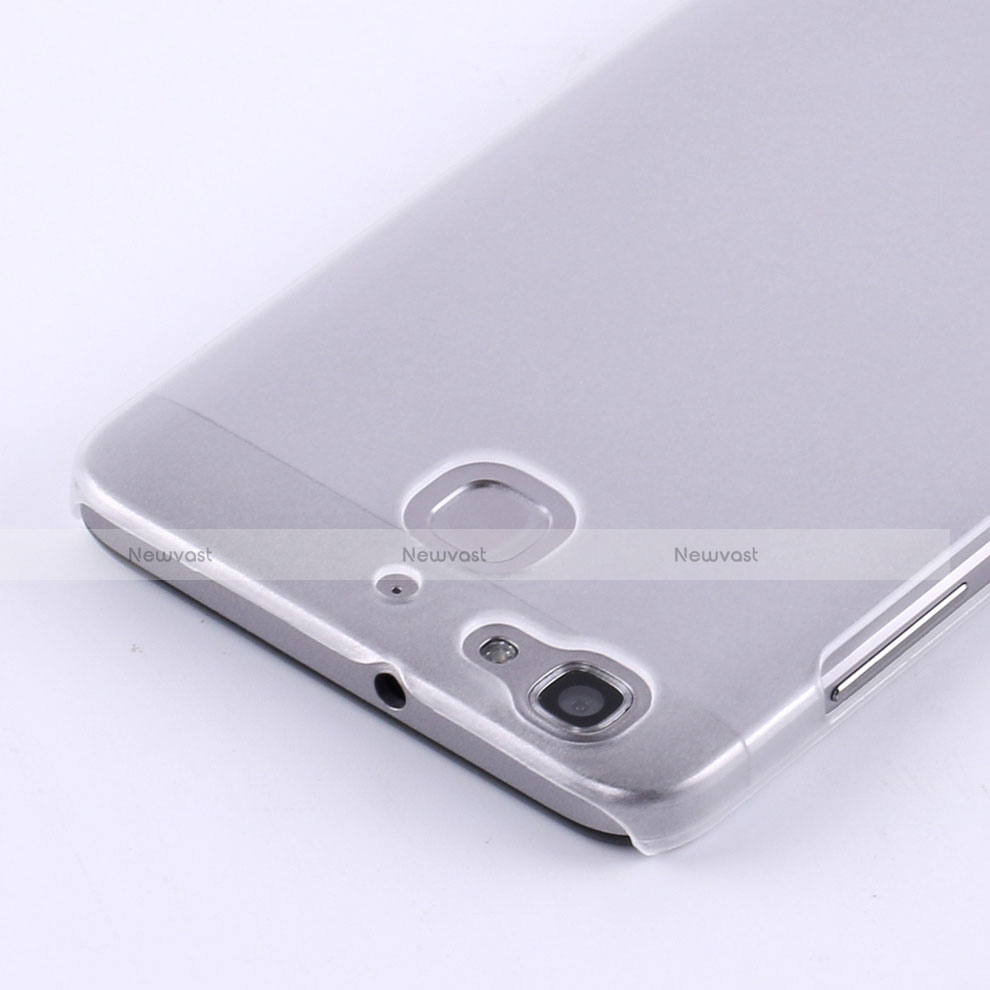 Transparent Crystal Hard Rigid Case Cover for Huawei G8 Mini Clear