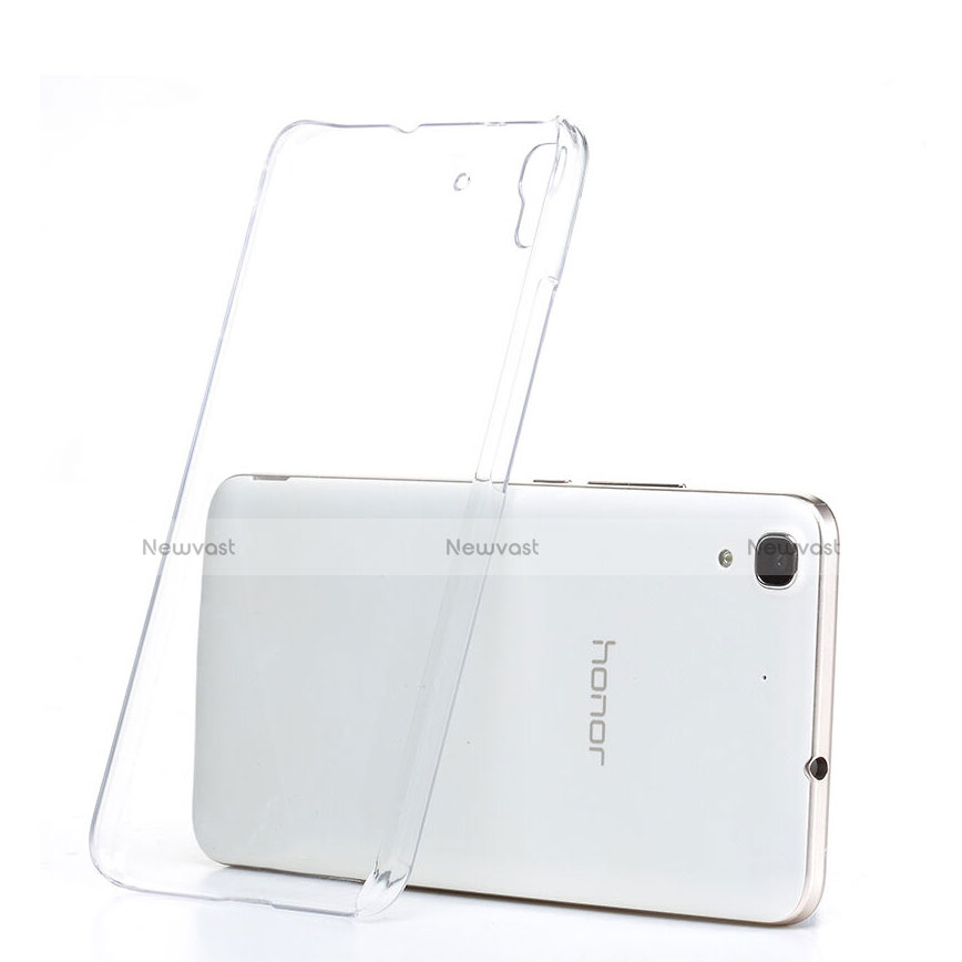 Transparent Crystal Hard Rigid Case Cover for Huawei Honor 4A Clear