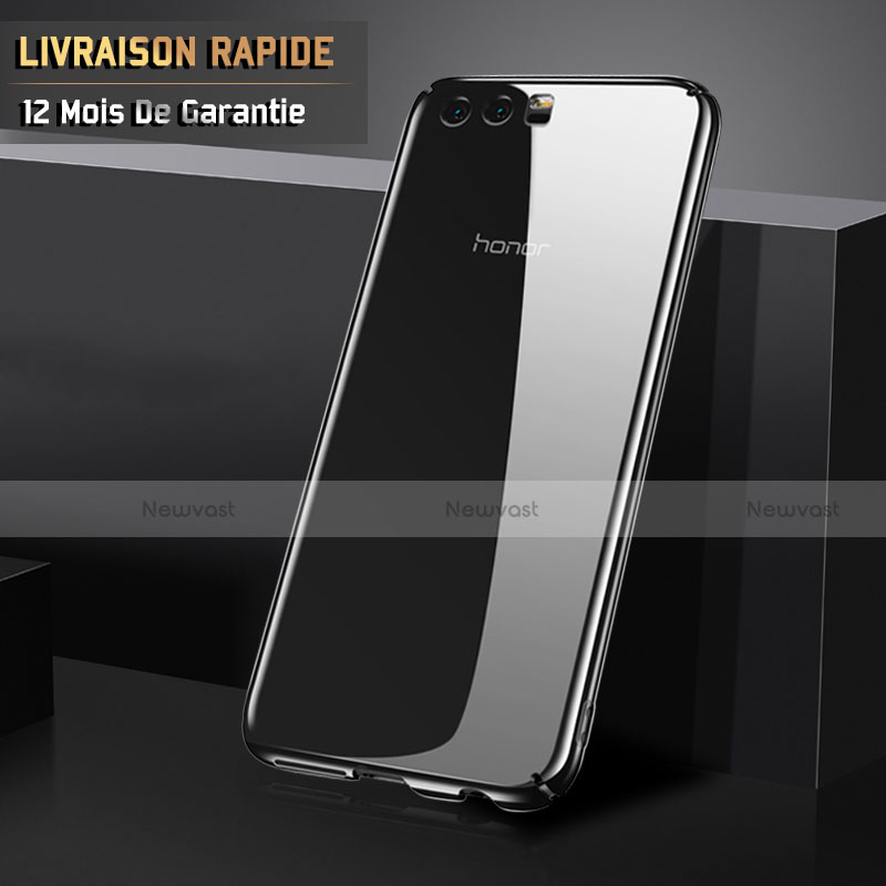 Transparent Crystal Hard Rigid Case Cover for Huawei Honor 9 Premium Gray