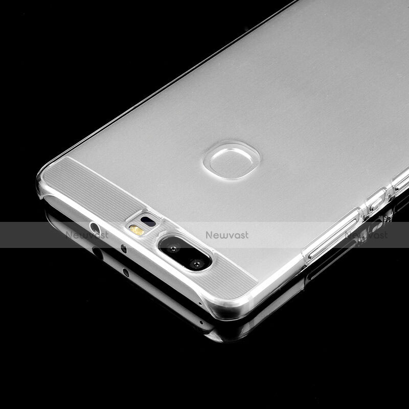 Transparent Crystal Hard Rigid Case Cover for Huawei Honor V8 Clear