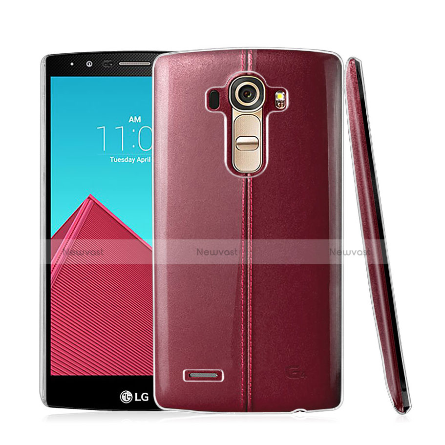 Transparent Crystal Hard Rigid Case Cover for LG G4 Clear