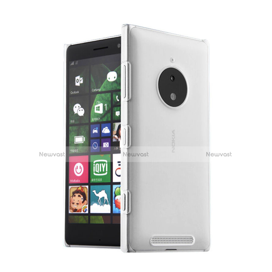 Transparent Crystal Hard Rigid Case Cover for Nokia Lumia 830 Clear