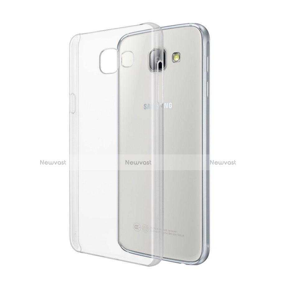 Transparent Crystal Hard Rigid Case Cover for Samsung Galaxy A7 (2016) A7100 Clear