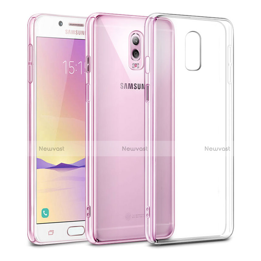 Transparent Crystal Hard Rigid Case Cover for Samsung Galaxy C7 (2017) Clear