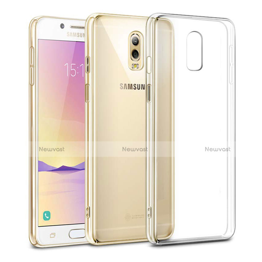 Transparent Crystal Hard Rigid Case Cover for Samsung Galaxy C7 (2017) Clear