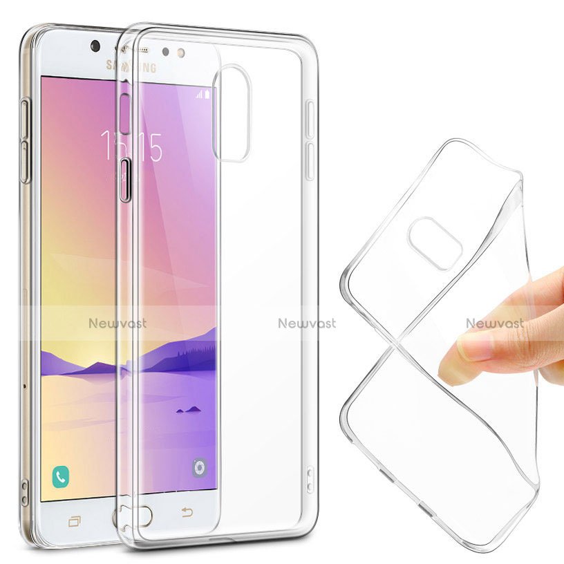 Transparent Crystal Hard Rigid Case Cover for Samsung Galaxy C7 (2017) Clear