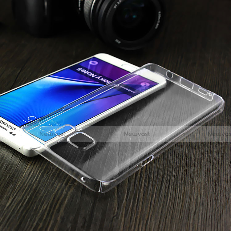 Transparent Crystal Hard Rigid Case Cover for Samsung Galaxy Note 5 N9200 N920 N920F Clear