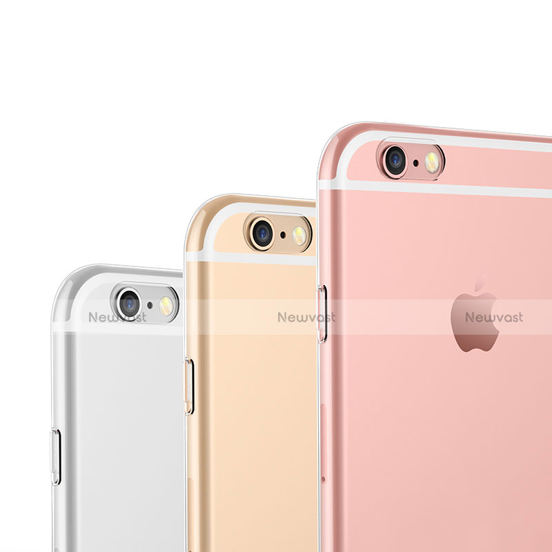 Transparent Crystal Hard Rigid Case Cover T01 for Apple iPhone 6S Clear