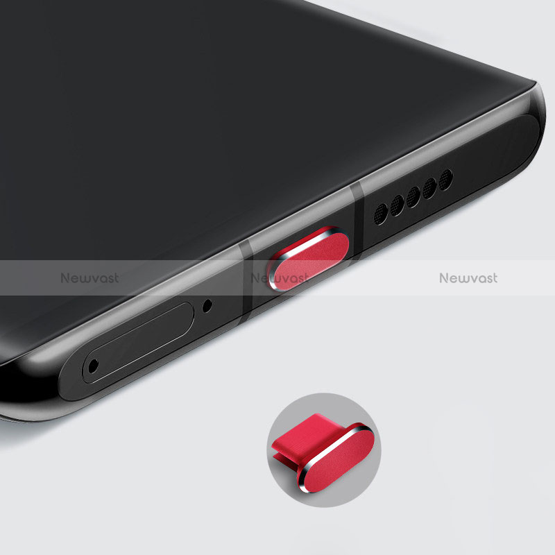 Type-C Anti Dust Cap USB-C Plug Cover Protector Plugy Universal H08 for Apple iPad Pro 12.9 (2021) Rose Gold