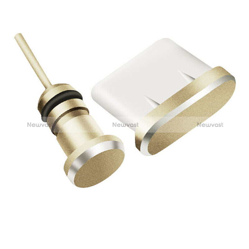 Type-C Anti Dust Cap USB-C Plug Cover Protector Plugy Universal H09 for Apple iPad Pro 11 (2022) Gold