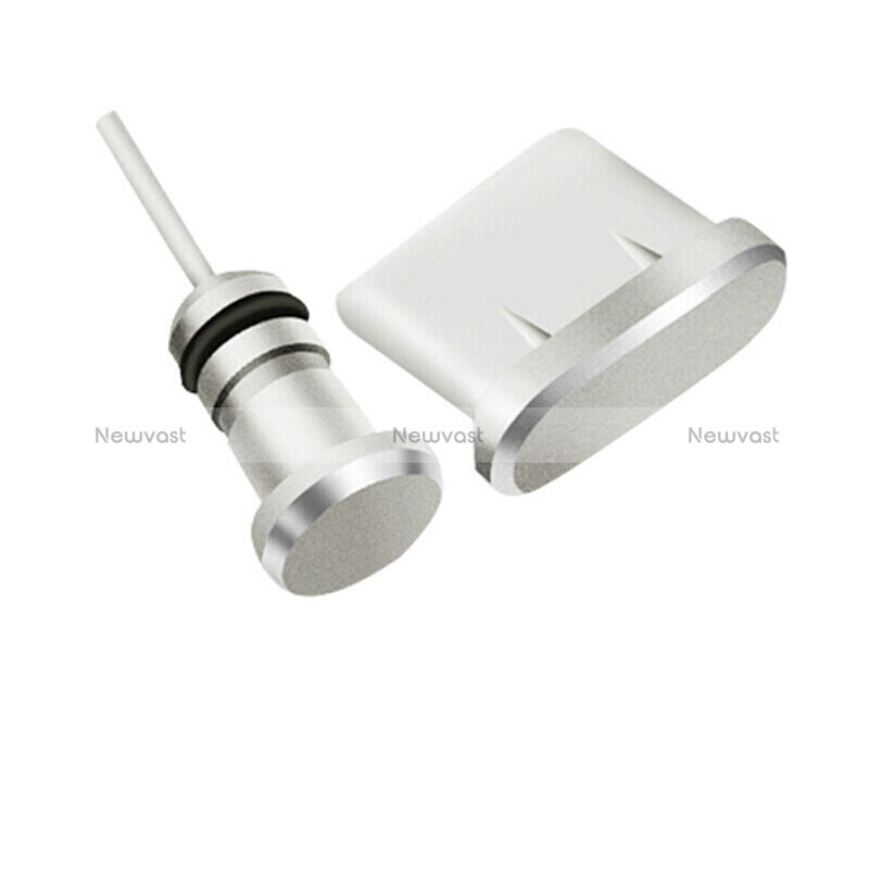Type-C Anti Dust Cap USB-C Plug Cover Protector Plugy Universal H09 for Apple iPhone 15 Silver