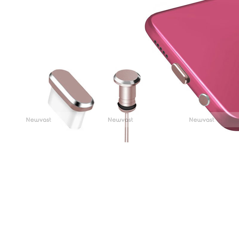 Type-C Anti Dust Cap USB-C Plug Cover Protector Plugy Universal H12 for Apple iPad Air 5 10.9 (2022) Rose Gold