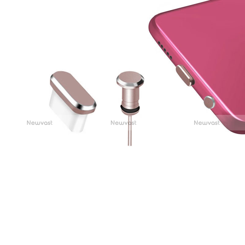 Type-C Anti Dust Cap USB-C Plug Cover Protector Plugy Universal H12 for Apple iPad Pro 11 (2022) Rose Gold