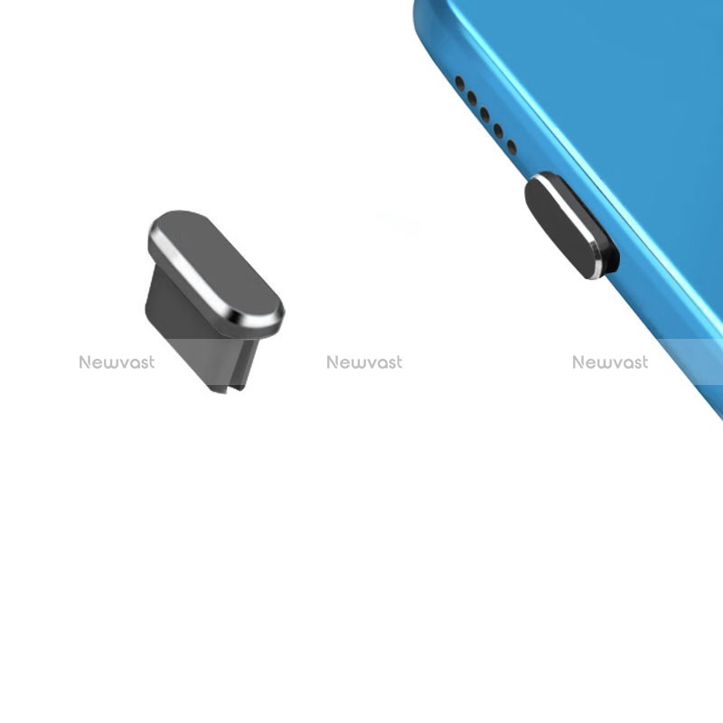 Type-C Anti Dust Cap USB-C Plug Cover Protector Plugy Universal H13 for Apple iPad Air 5 10.9 (2022) Dark Gray
