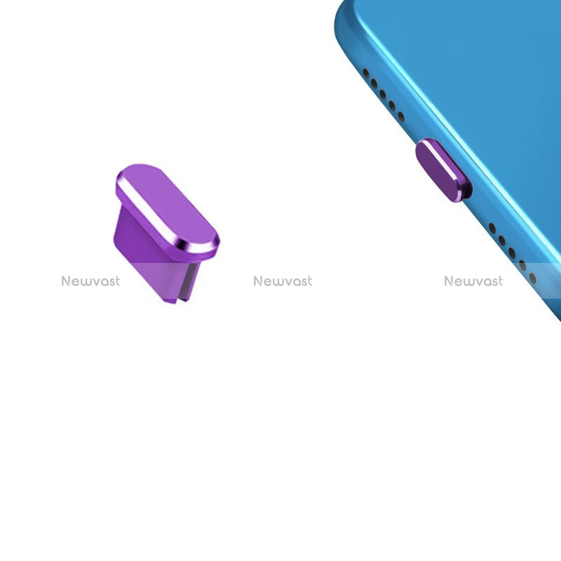 Type-C Anti Dust Cap USB-C Plug Cover Protector Plugy Universal H13 for Apple iPad Pro 11 (2022) Purple