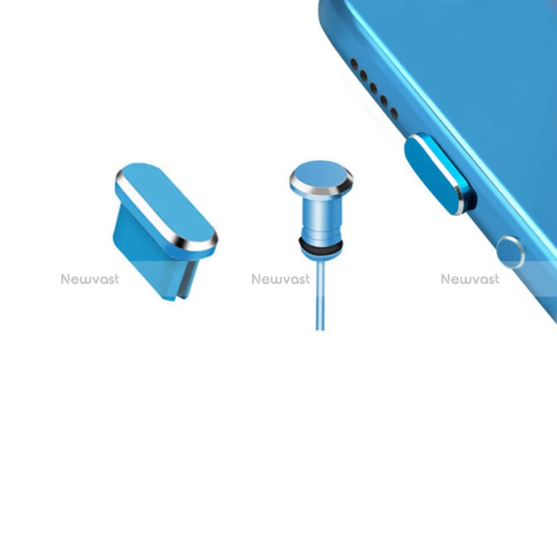 Type-C Anti Dust Cap USB-C Plug Cover Protector Plugy Universal H15 for Apple iPad Pro 11 (2022) Blue