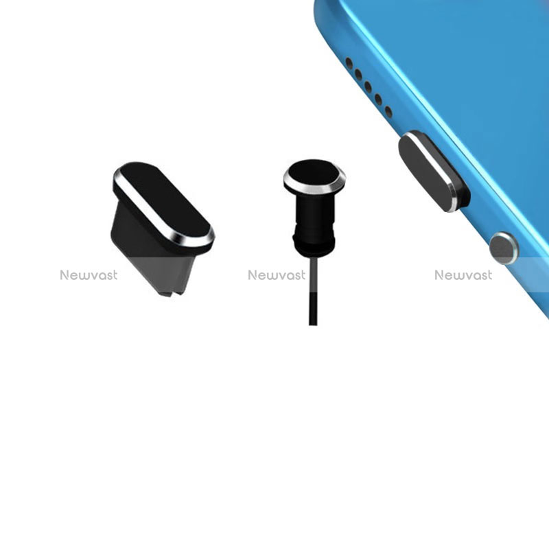 Type-C Anti Dust Cap USB-C Plug Cover Protector Plugy Universal H15 for Apple iPad Pro 12.9 (2022) Black