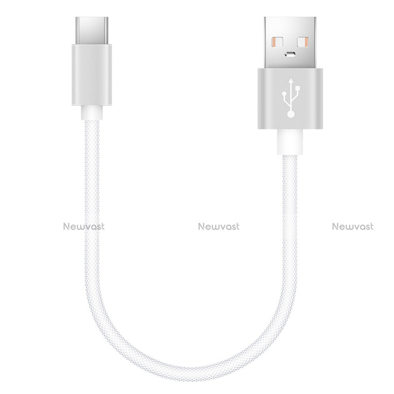 Type-C Charger USB Data Cable Charging Cord Android Universal 20cm S02 for Apple iPad Pro 11 (2022)