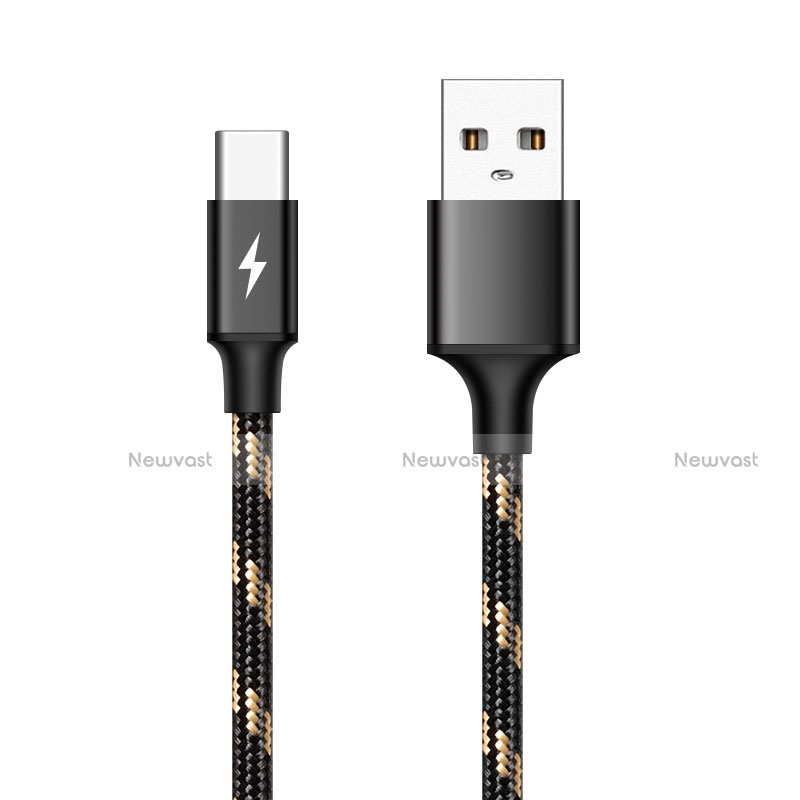 Type-C Charger USB Data Cable Charging Cord Android Universal 25cm S04 for Apple iPhone 15