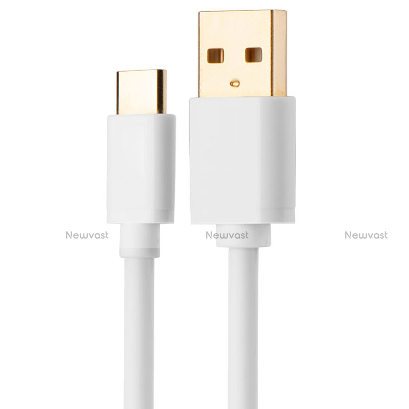 Type-C Charger USB Data Cable Charging Cord Android Universal T01 White