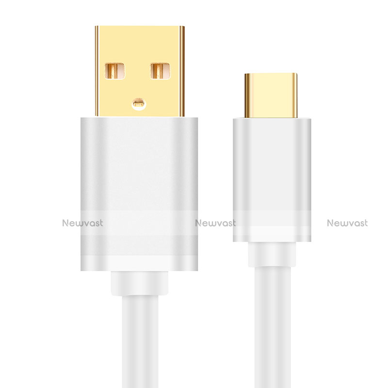Type-C Charger USB Data Cable Charging Cord Android Universal T11 for Apple iPad Pro 11 (2022) White