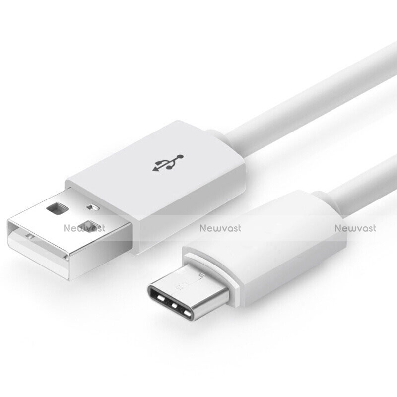 Type-C Charger USB Data Cable Charging Cord Android Universal T18 for Apple iPad Air 5 10.9 (2022) White