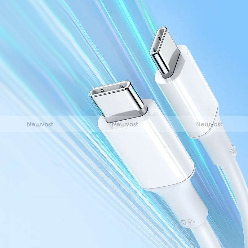 Type-C USB-C to Type-C USB-C Cable Adapter 100W H05 for Apple iPad Pro 12.9 (2021)