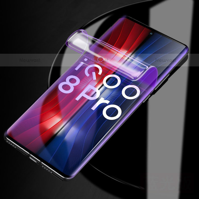 Ultra Clear Anti Blue Light Full Screen Protector Film B01 for Vivo iQOO 8 Pro 5G Clear