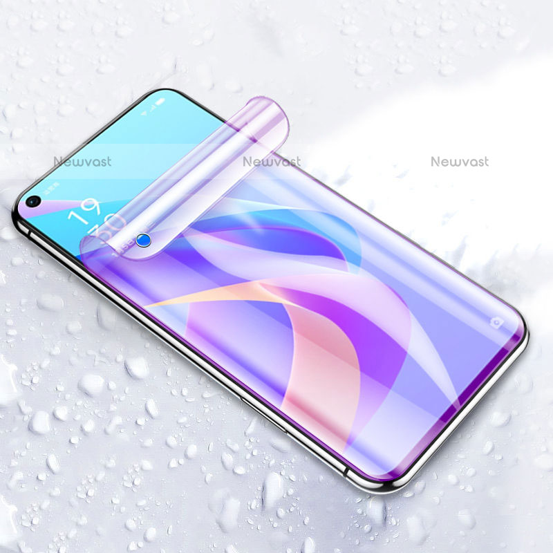 Ultra Clear Anti Blue Light Full Screen Protector Film for Oppo A74 4G Clear