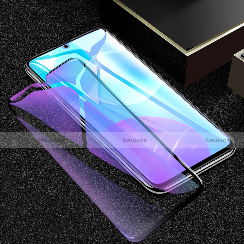 Ultra Clear Anti Blue Light Full Screen Protector Tempered Glass F02 for Huawei Honor 30 Lite 5G Black