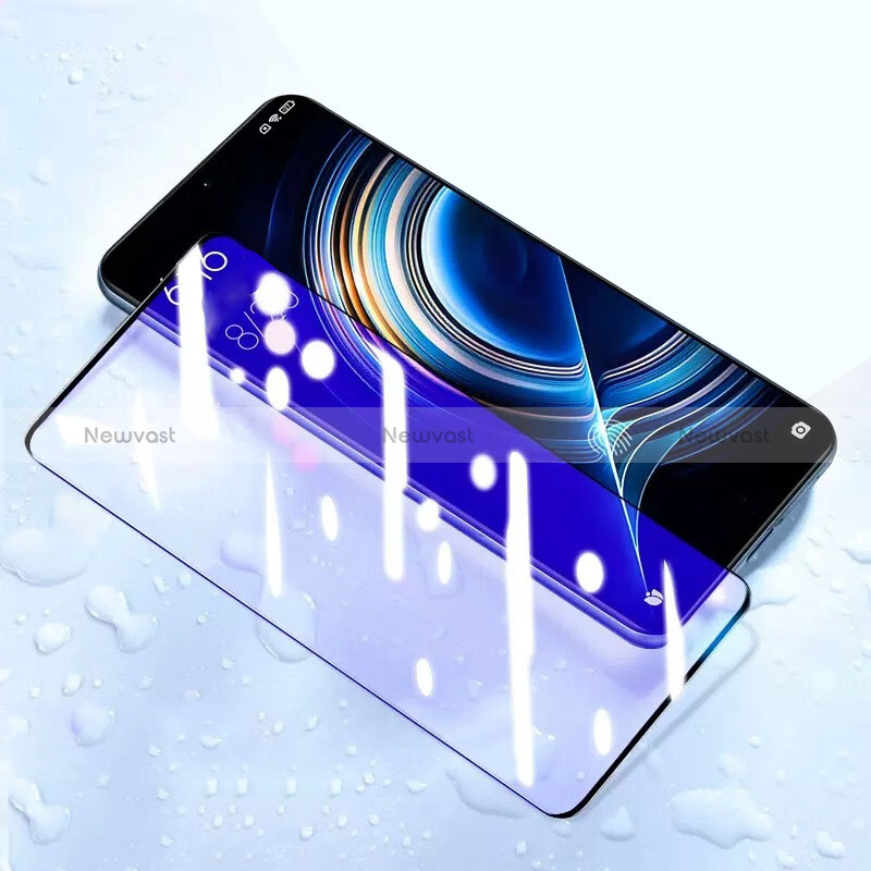 Ultra Clear Anti Blue Light Full Screen Protector Tempered Glass F02 for Xiaomi Mi 12T 5G Black