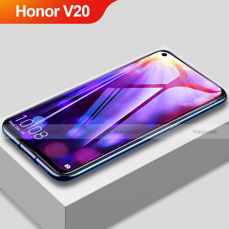 Ultra Clear Anti Blue Light Full Screen Protector Tempered Glass F03 for Huawei Honor V20 Black