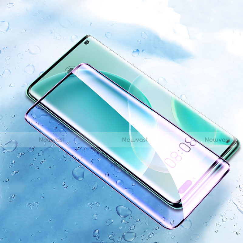 Ultra Clear Anti Blue Light Full Screen Protector Tempered Glass F04 for Huawei Nova 8 Pro 5G Black