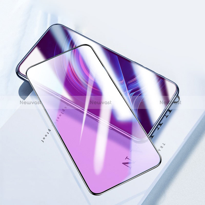 Ultra Clear Anti Blue Light Full Screen Protector Tempered Glass F04 for Xiaomi Redmi K50 Pro 5G Black