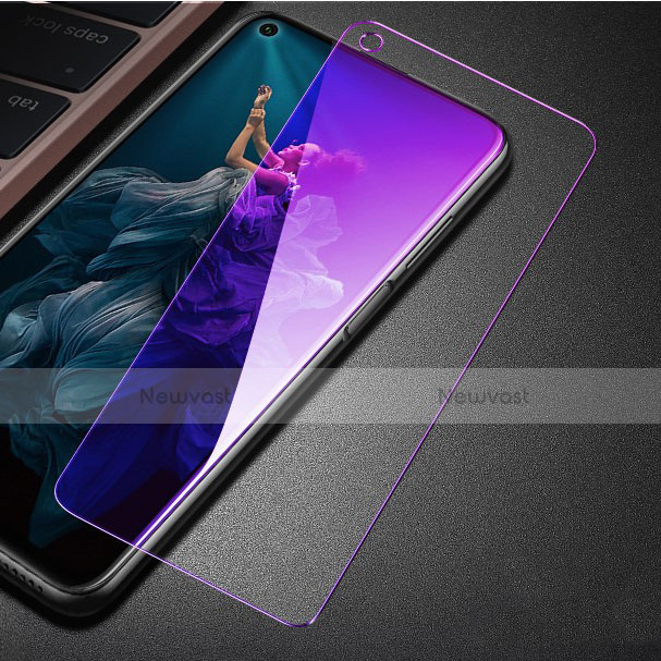 Ultra Clear Anti Blue Light Full Screen Protector Tempered Glass for Huawei Honor 20S Black