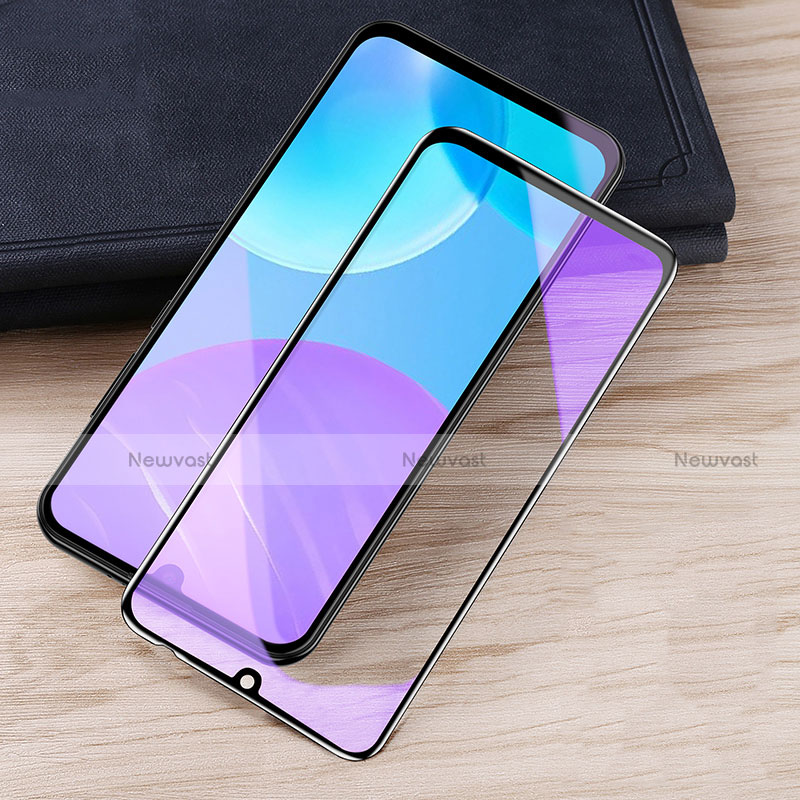 Ultra Clear Anti Blue Light Full Screen Protector Tempered Glass for Huawei Honor 30 Lite 5G Black