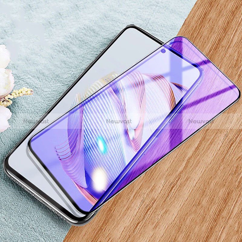 Ultra Clear Anti Blue Light Full Screen Protector Tempered Glass for Huawei Nova 10 SE Black