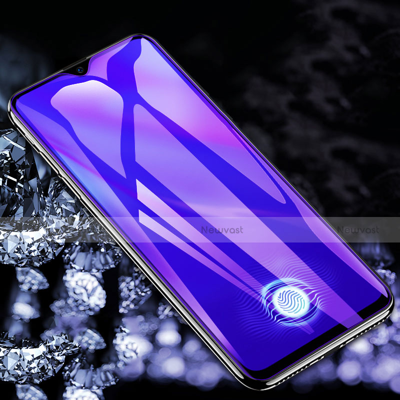 Ultra Clear Anti Blue Light Full Screen Protector Tempered Glass for Vivo S1 Pro Black