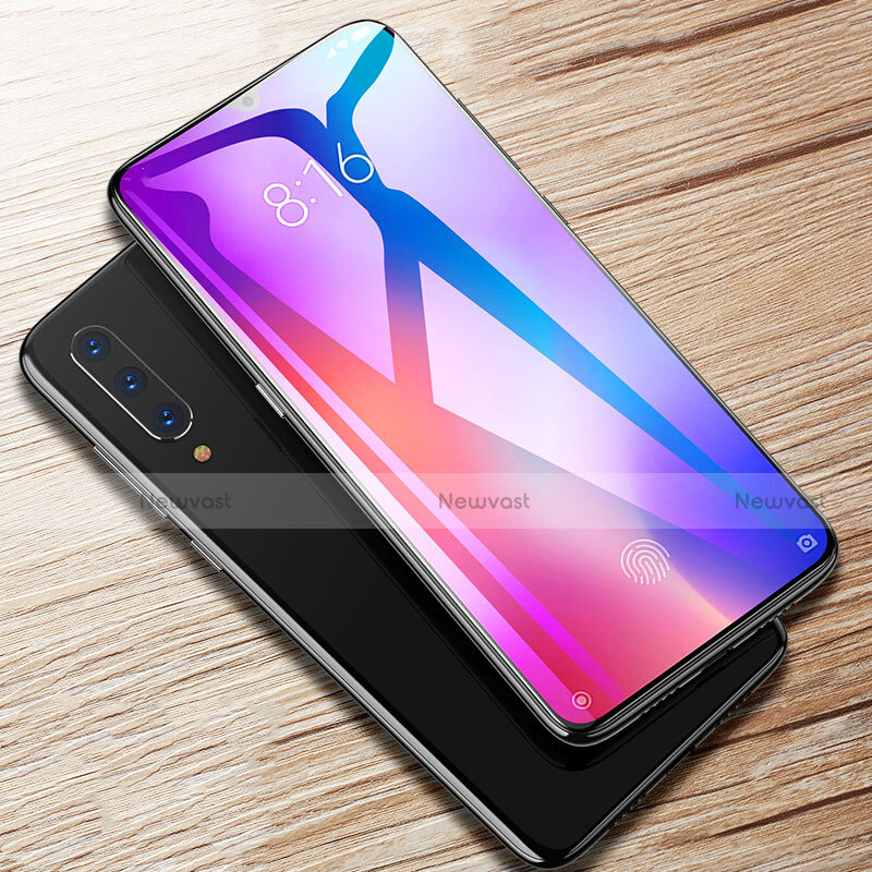 Ultra Clear Anti Blue Light Full Screen Protector Tempered Glass for Xiaomi Mi A3 Lite Black