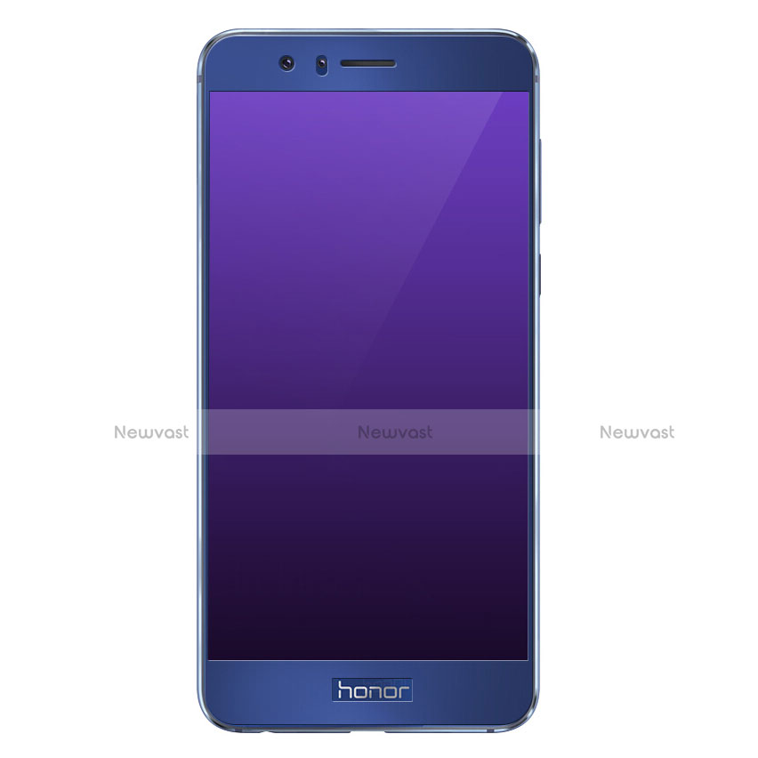 Ultra Clear Full Screen Protector Tempered Glass F01 for Huawei Honor 8 Blue