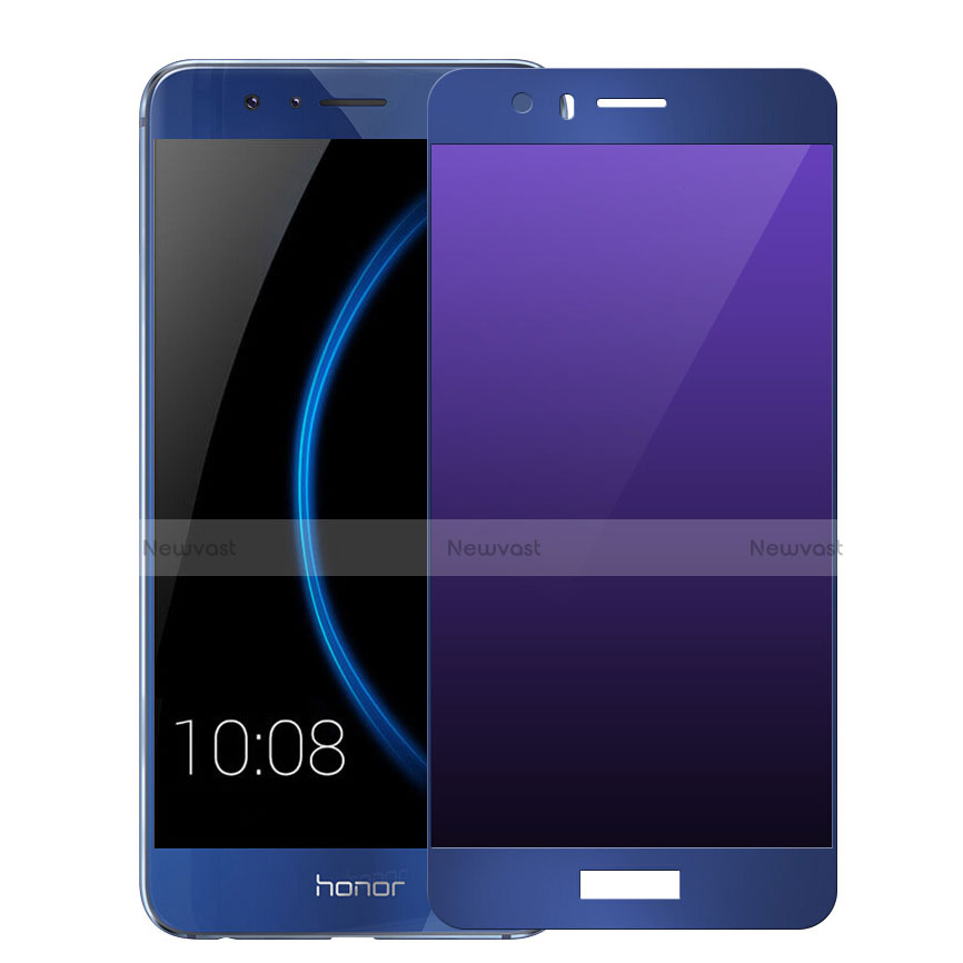 Ultra Clear Full Screen Protector Tempered Glass F01 for Huawei Honor 8 Blue