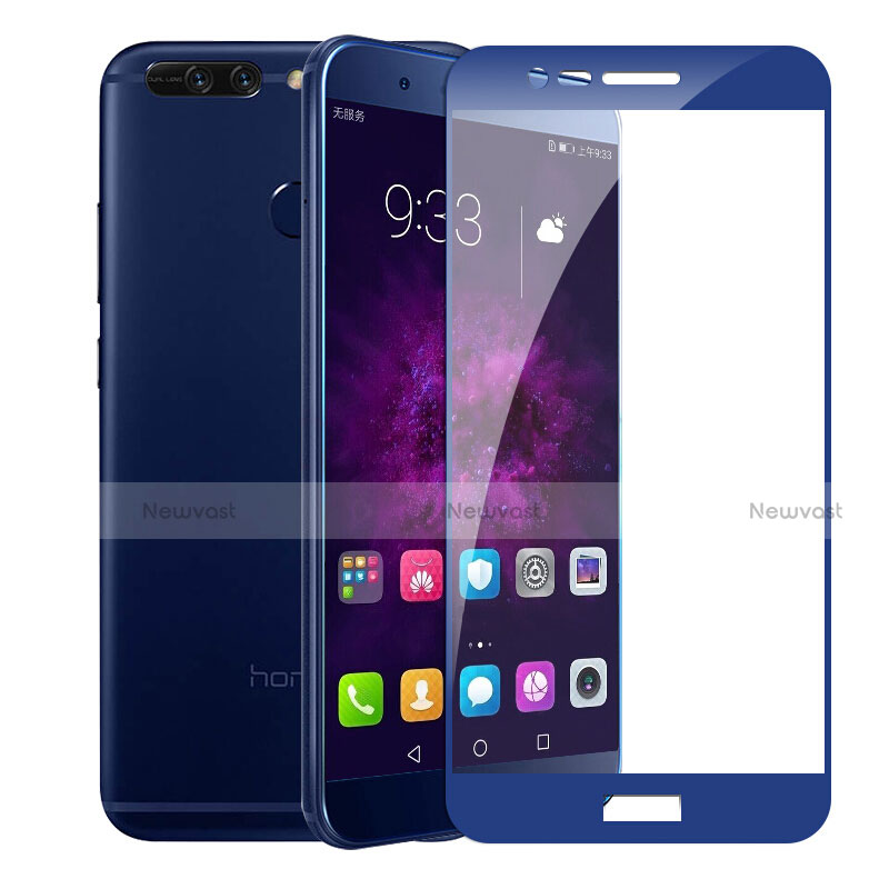 Ultra Clear Full Screen Protector Tempered Glass F01 for Huawei Honor V9 Blue