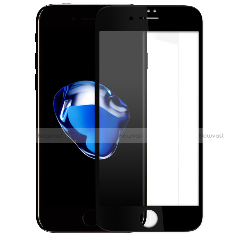 Ultra Clear Full Screen Protector Tempered Glass F02 for Apple iPhone SE3 2022 Black